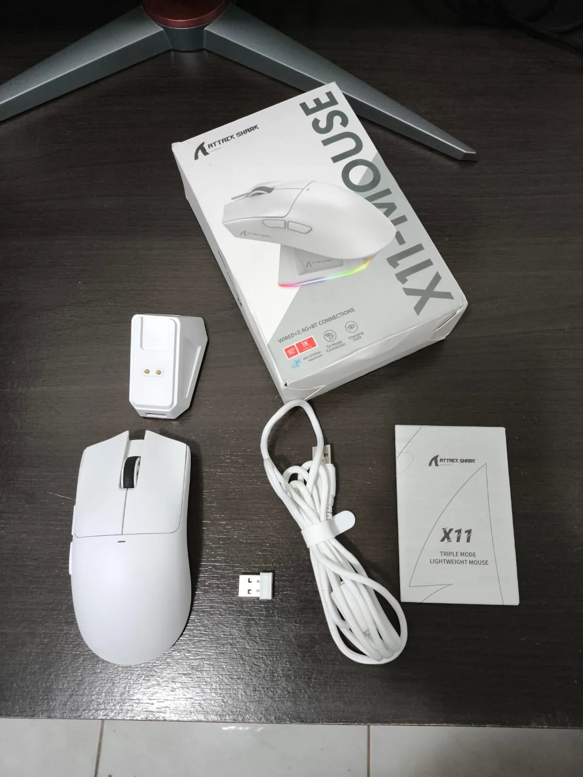 Mouse Attack Shark X-11, seminovo